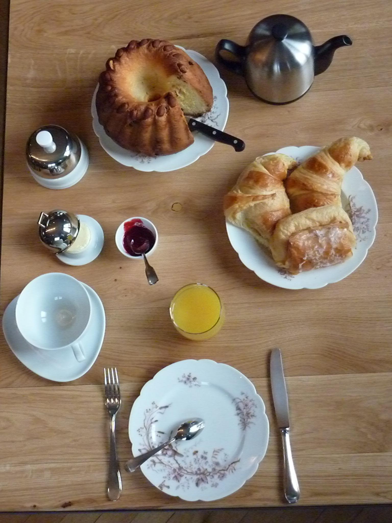 Le petit-déjeuner